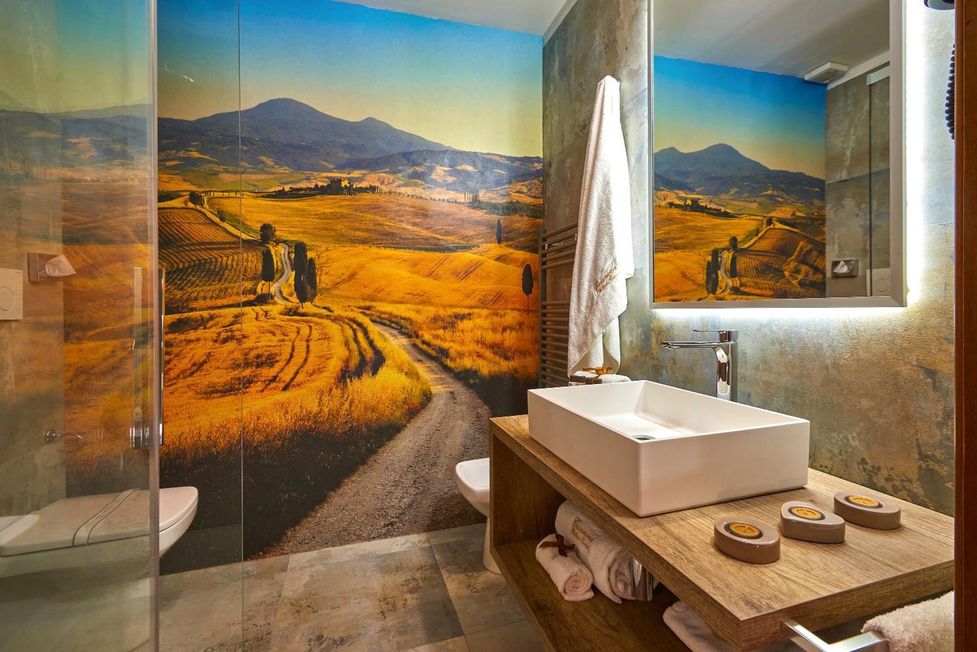 Casanova - Panoramic Rooms And Suites San Quirico dʼOrcia Exteriér fotografie